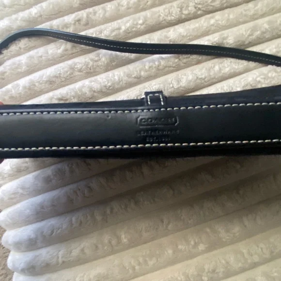 Black Coach Hampton shoulder bag vintage - Picture 3 of 6
